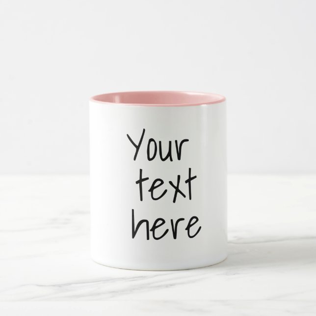 Mug Votre texte ici (Centre)