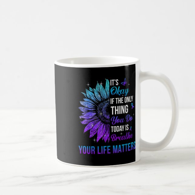 Mug Votre Vie S Prévention Du Suicide Hommes Femmes (Droite)