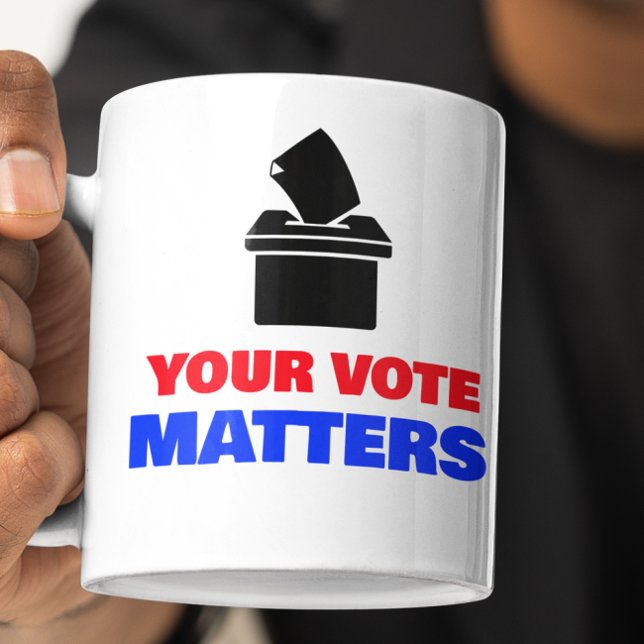 Mug Votre Vote Compte (Créateur téléchargé)