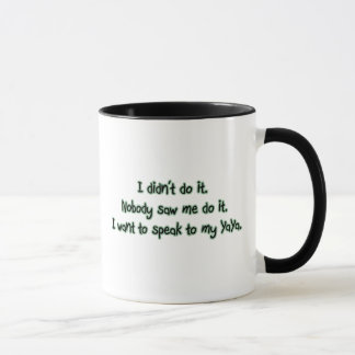 Mug Voulez parler à YaYa