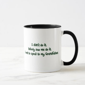 Mug Voulez parler au grand-père