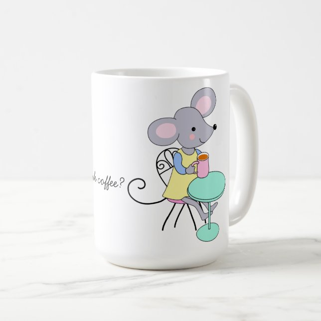 Mug voulez-vous boire du café ? (Devant droit)