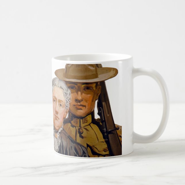 Mug VOUS aidez mon garçon à gagner la guerre (Droite)