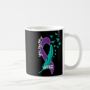 Mug Vous aimez 988 Sensibilisation à la prévention du