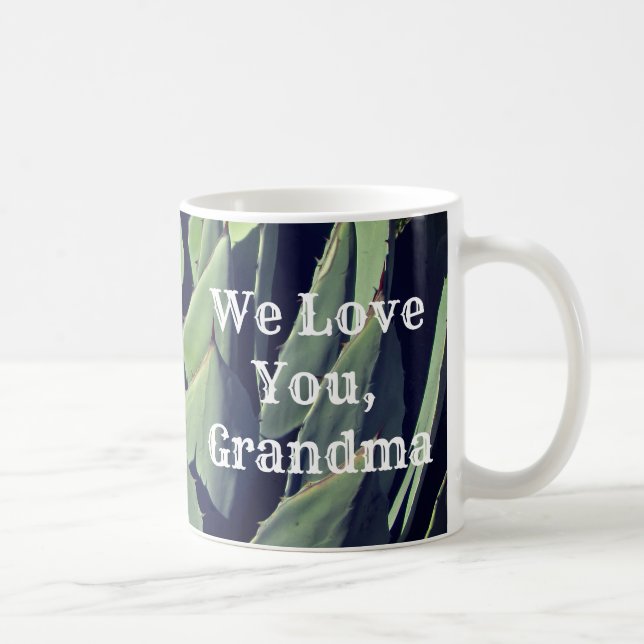Mug Vous aimez grand-mère Plante du désert d'agave du  (Droite)