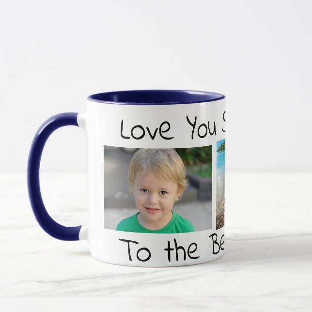 Mug Vous Aimez tellement | Meilleur papa (Gauche)