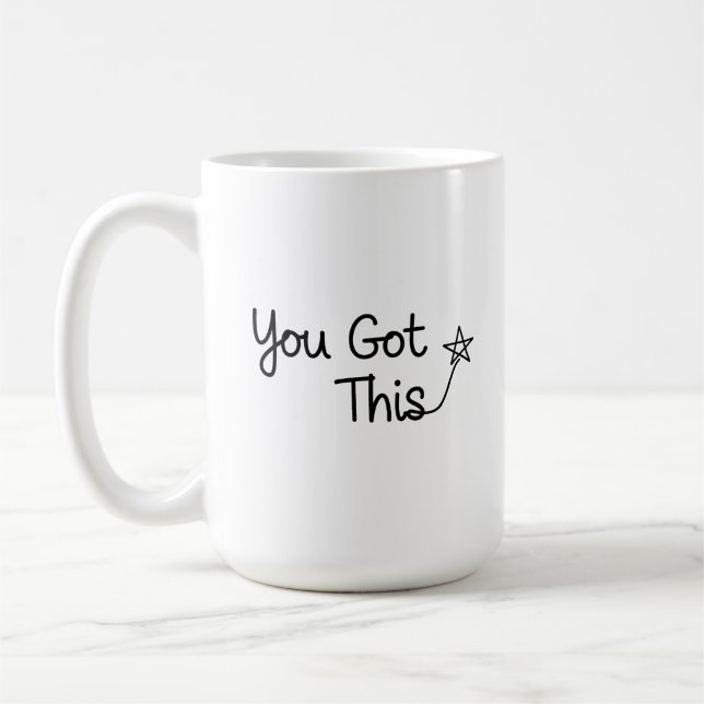 Mug "Vous Avez Ça" Motivation Star Design (Gauche)
