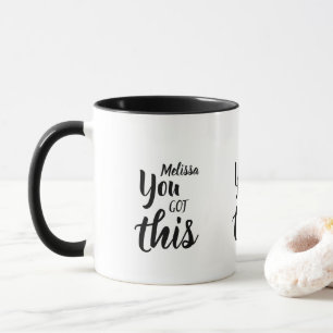 Mug Vous Avez Ce Devis Nom Personnalisé Inspirationnel