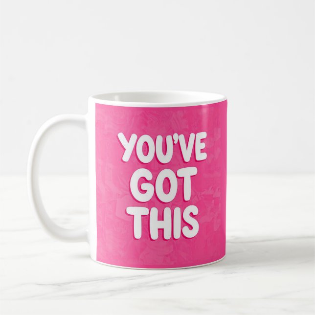 Mug Vous avez ces mots sur rose (Gauche)
