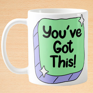 Mug Vous avez cette Monnaie et Purple Motivational