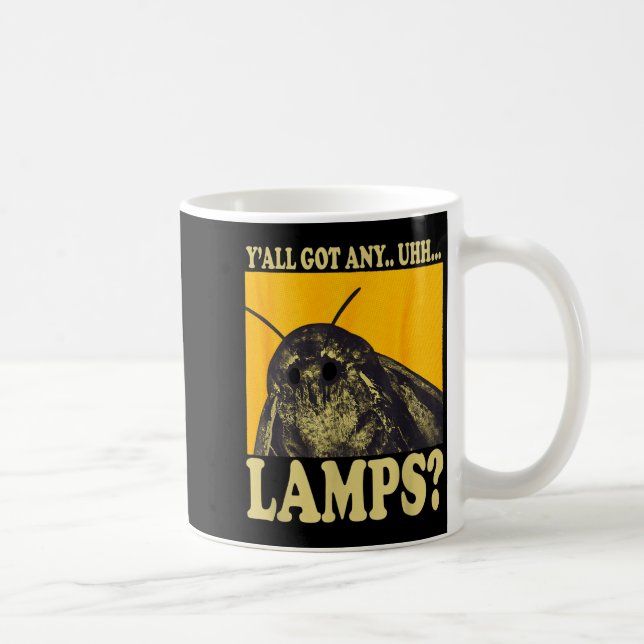 Mug Vous avez des lampes Lampe de mème de papillon de  (Droite)