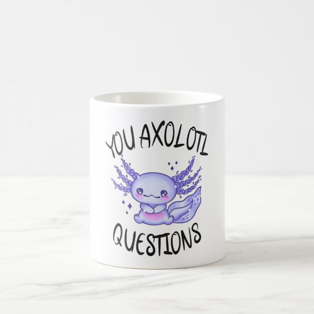 Mug Vous avez des questions axolotales (Centre)