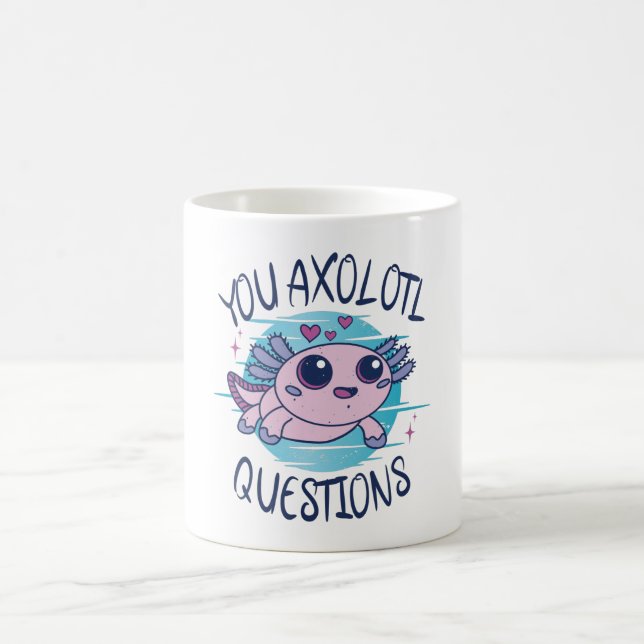 Mug Vous avez des questions axolotales (Centre)