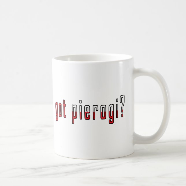 Mug vous avez du pierogi ? Drapeau (Droite)