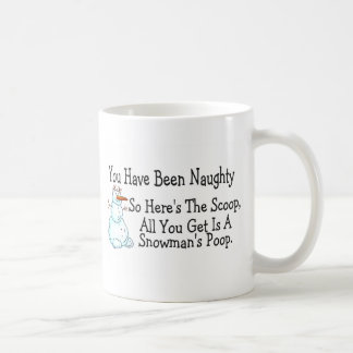 Mug Vous avez été dunette vilaine de Snowmans