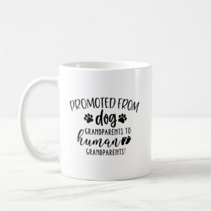 Mug Vous avez été promu de grands-parents de chien à h