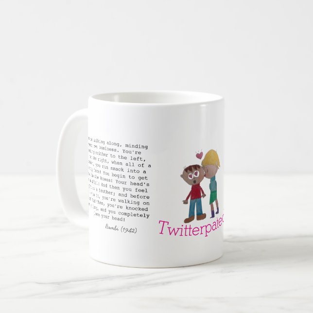 Mug Vous avez été Twitterpated (Devant gauche)