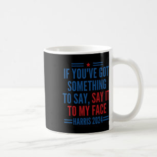 Mug Vous avez quelque chose à dire à mon visage Kamal