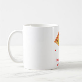 Mug Vous avez une pizza de mon coeur, Humour à la puré