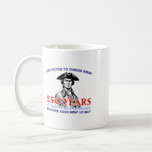 Mug Vous avez voté pour jeter la démocratie aux orties
