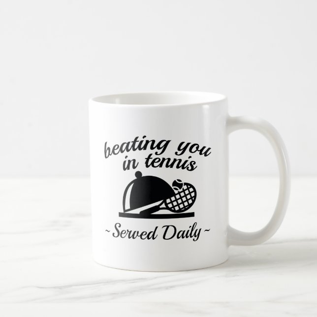 Mug Vous Battre Au Tennis (Droite)