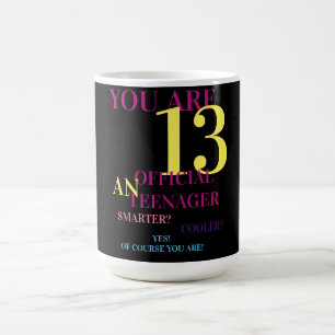 Mug Vous Êtes 13 Adolescent Officielle Anniversaire Mu