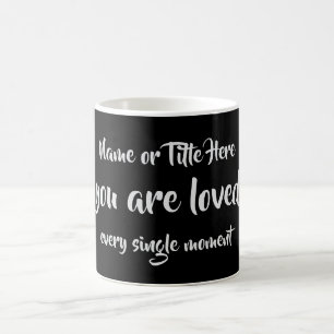 Mug Vous êtes adoré Rappel Personnalisé