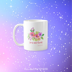 Mug Vous Êtes Amoureux Christian Modern Jude 1:21 Flor