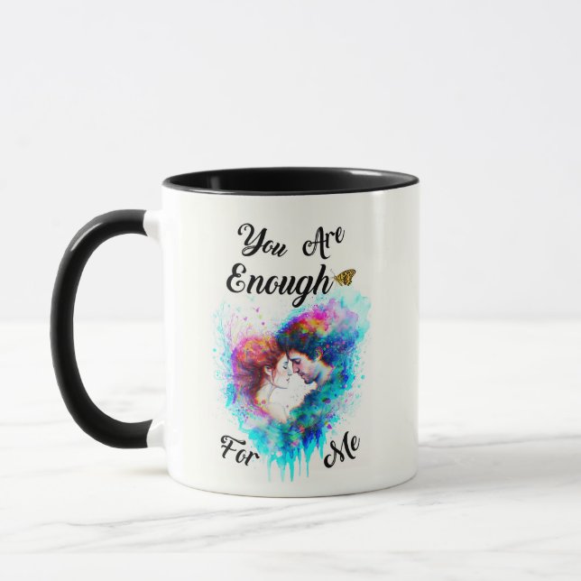 Mug Vous Êtes Assez Pour Moi Bestie Couple Love Valent (Gauche)