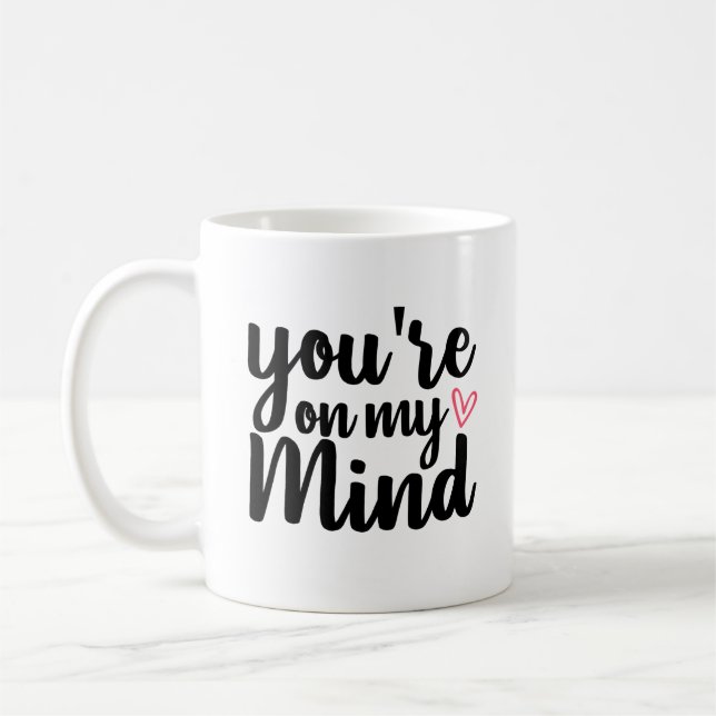 Mug vous êtes dans ma tête Personnalisé (Gauche)