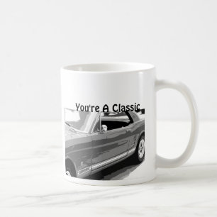 Mug Vous êtes des classiques, le mustang 1968 de