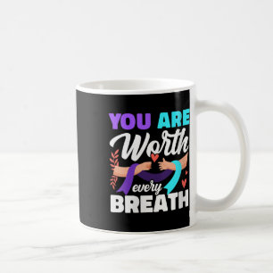 Mug Vous êtes digne de chaque souffle Dépression consc