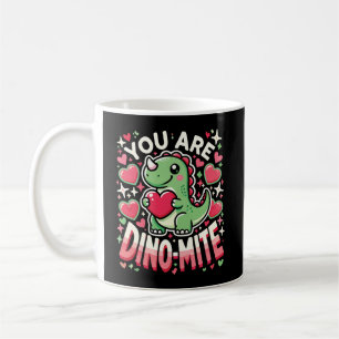 Mug Vous êtes Dino-Mite - Jolie Dinosaur Saint Valenti