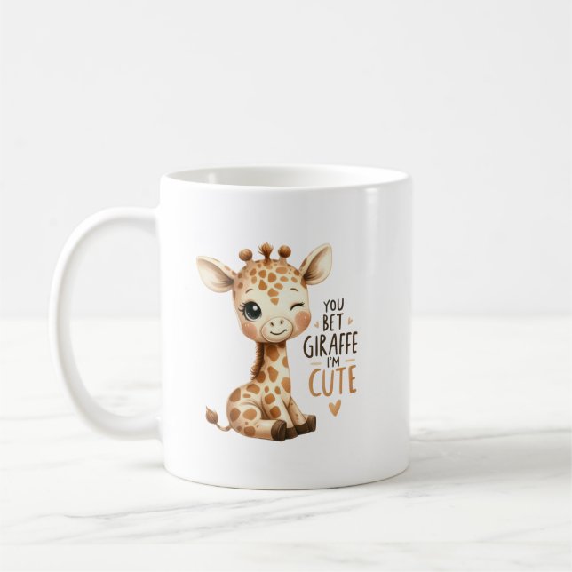 Mug Vous êtes girafe mignon doux art (Gauche)