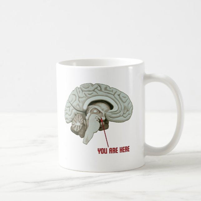 Mug Vous êtes ici (Droite)