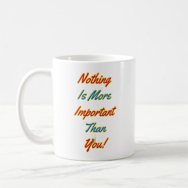 Mug vous êtes important (Gauche)