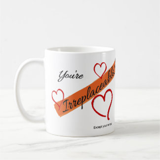 Mug Vous êtes irremplaçables ! Excepté votre genou