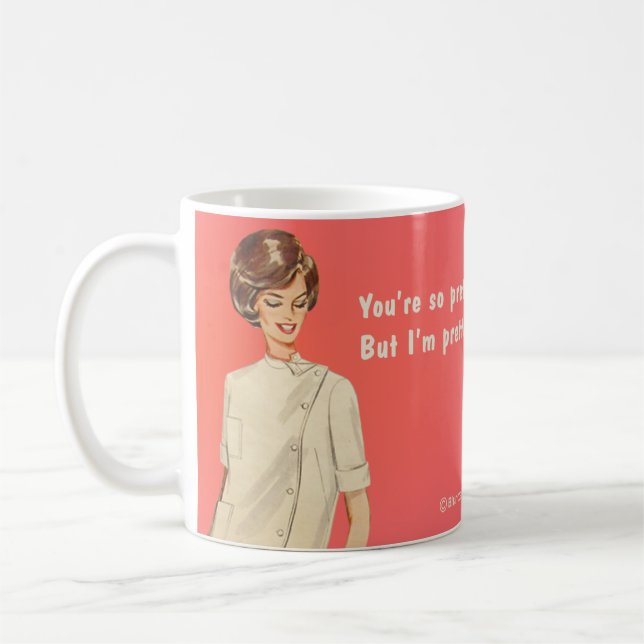 Mug Vous êtes jolis, je suis plus jolis (Gauche)