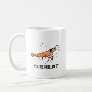 Mug Vous êtes Krillin C'est drôle Krill Pun