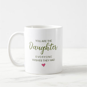 Mug Vous êtes la fille que tout le monde souhaite avoi
