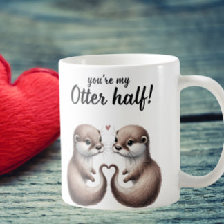 Mug Vous êtes la moitié de ma loupe