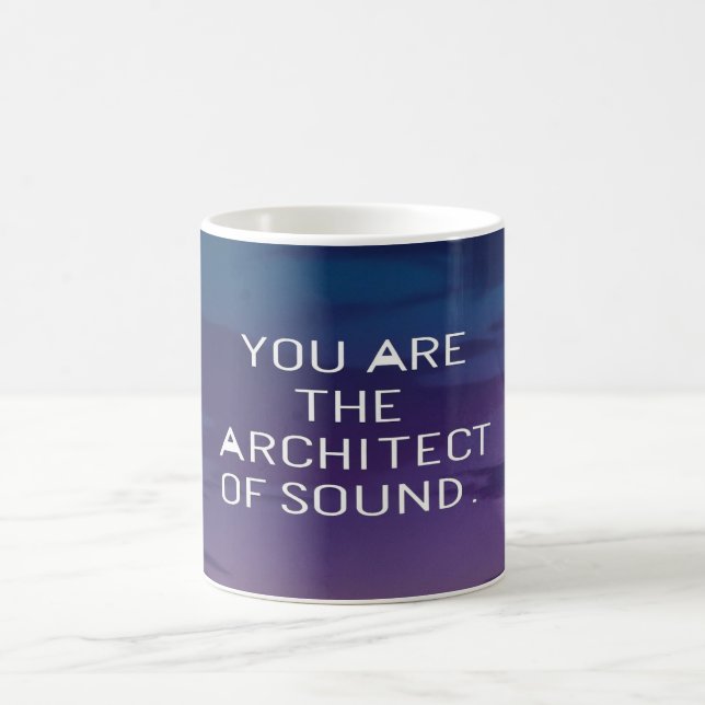 Mug Vous êtes l'architecte du son (Centre)