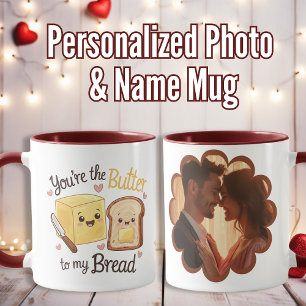 Mug "Vous êtes le beurre à mon pain" Custom Valentine’