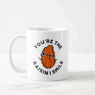 Mug Vous êtes le jeu de nourriture Raisin I Smile Funn
