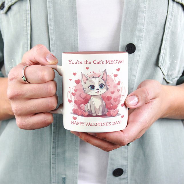 Mug Vous êtes le Meow Valentine du chat (Créateur téléchargé)