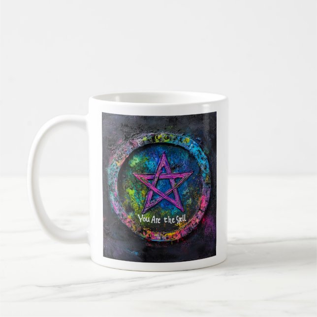Mug Vous êtes le sort ・ Mystic Sigil Circle Design (Gauche)
