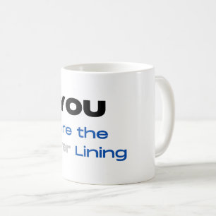 Mug Vous êtes les perruques de lin en argent