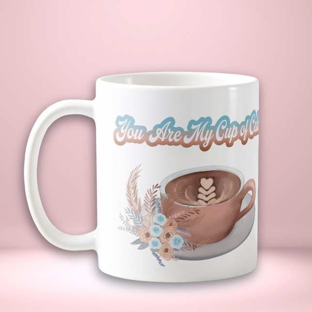 Mug Vous êtes ma coupe du calme Boho Latte (Créateur téléchargé)