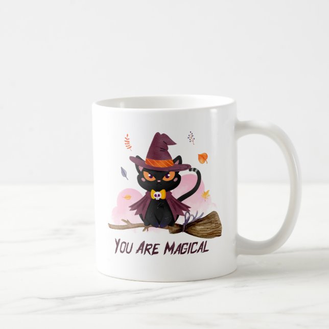 Mug Vous Êtes Magique Chat De Sorcière (Droite)