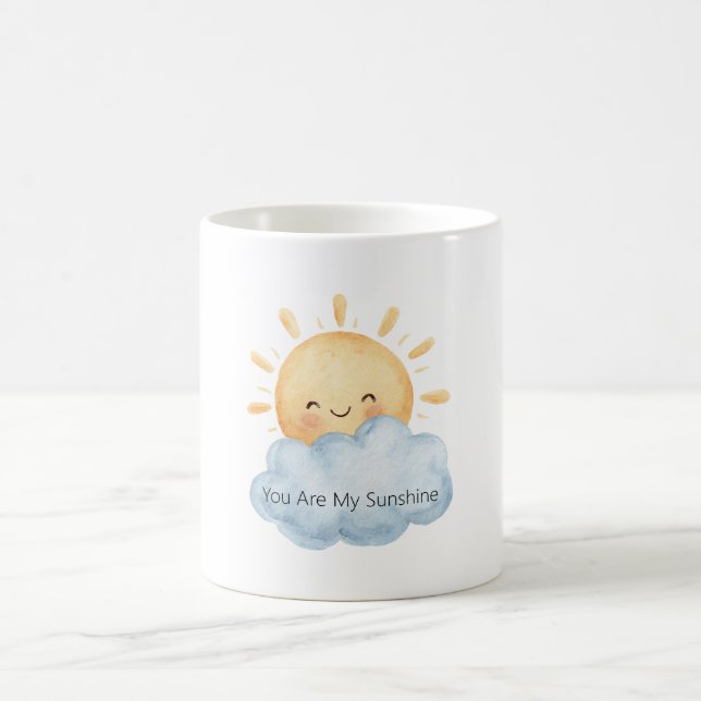 Mug Vous êtes mon bonheur Soleil Nuage Heureux (Centre)